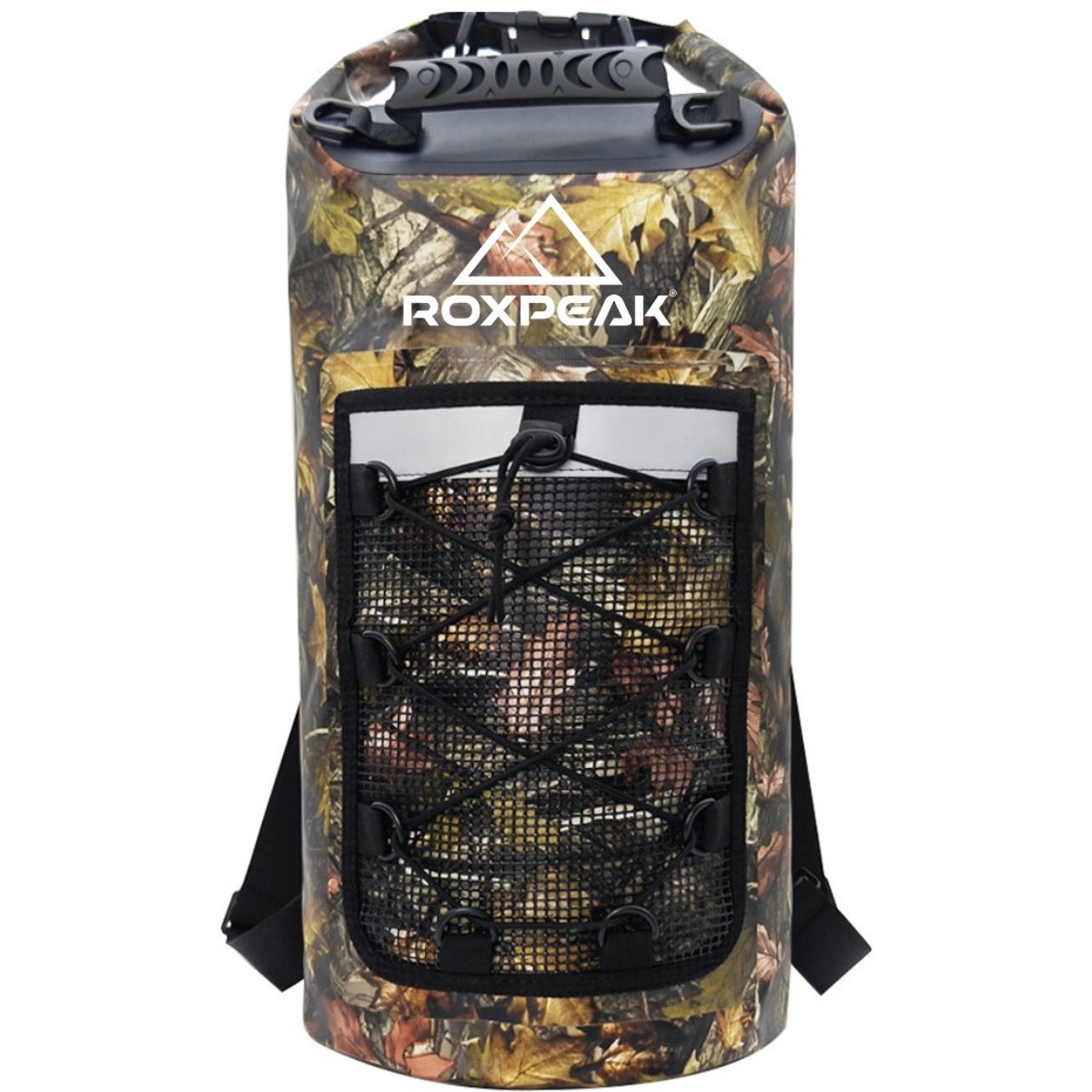RoxPeak® AquaGuard Drybag - 30 Liter - Waterdichte tas - Boot tas - Wintersport tas - Survival & Outdoor rugtas - Camouflage